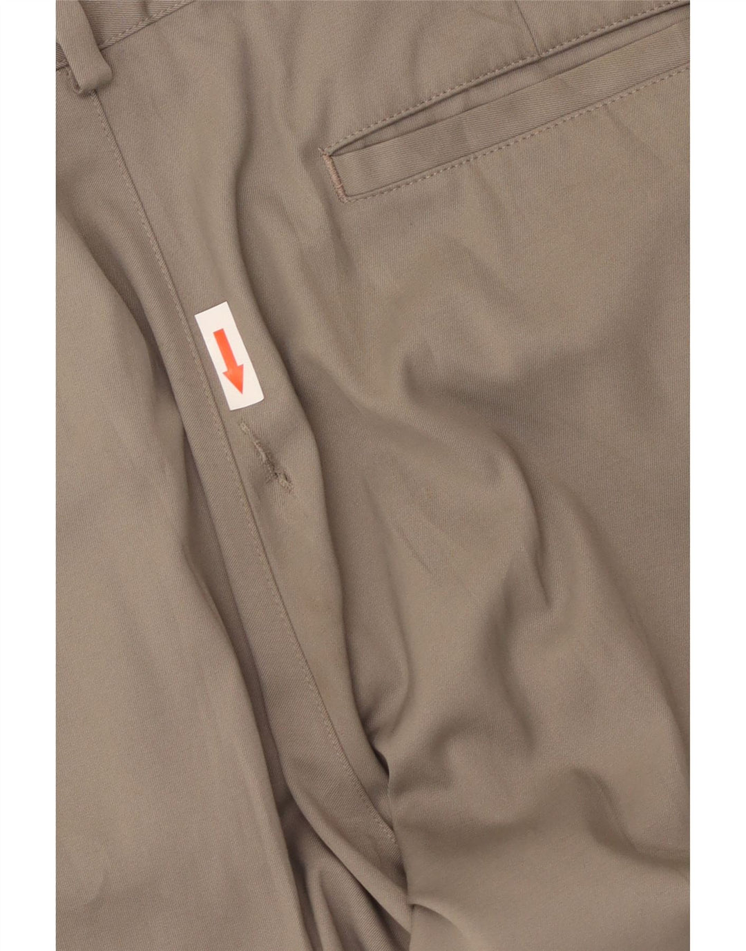 Nike Straight Chino-bukser til mænd W32 L34 Grå polyester