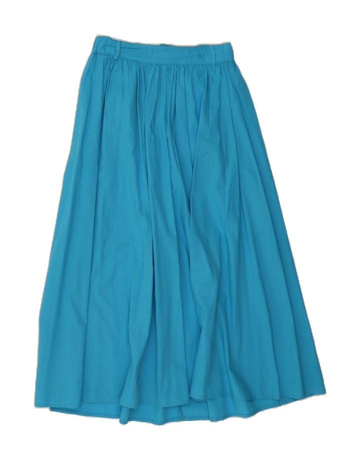 PIOMBO Womens Flared Skirt XS W26 Blue Vintage Piombo and Second-Hand Piombo from Messina Hembry 
