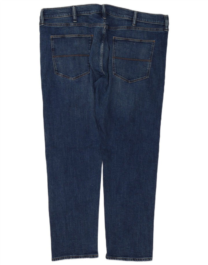 Marks & Spencer Herre Slim Jeans W40 L29 Blå Bomuld