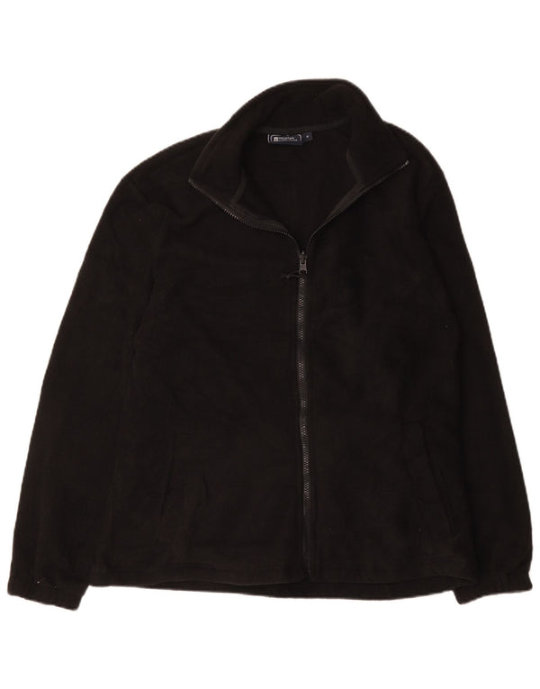 Mountain Warehouse Herre Fleecejakke UK 38 Medium Sort Polyester