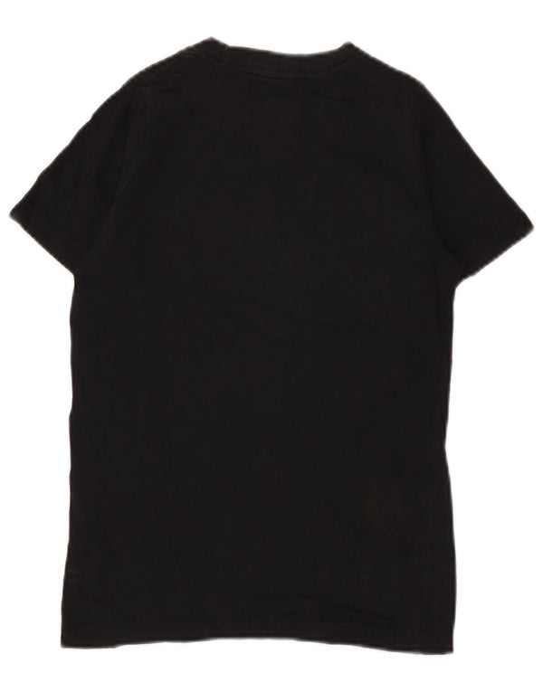 Nike drenge grafisk t-shirt top 10-11 år medium sort bomuld
