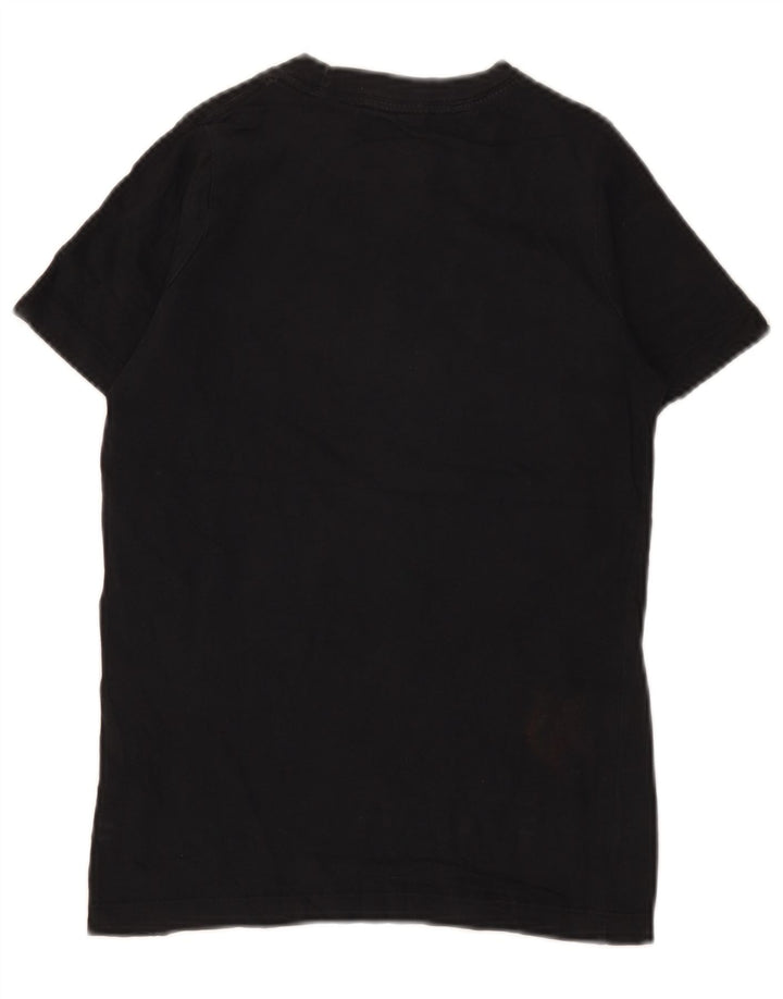 Nike drenge grafisk t-shirt top 10-11 år medium sort bomuld