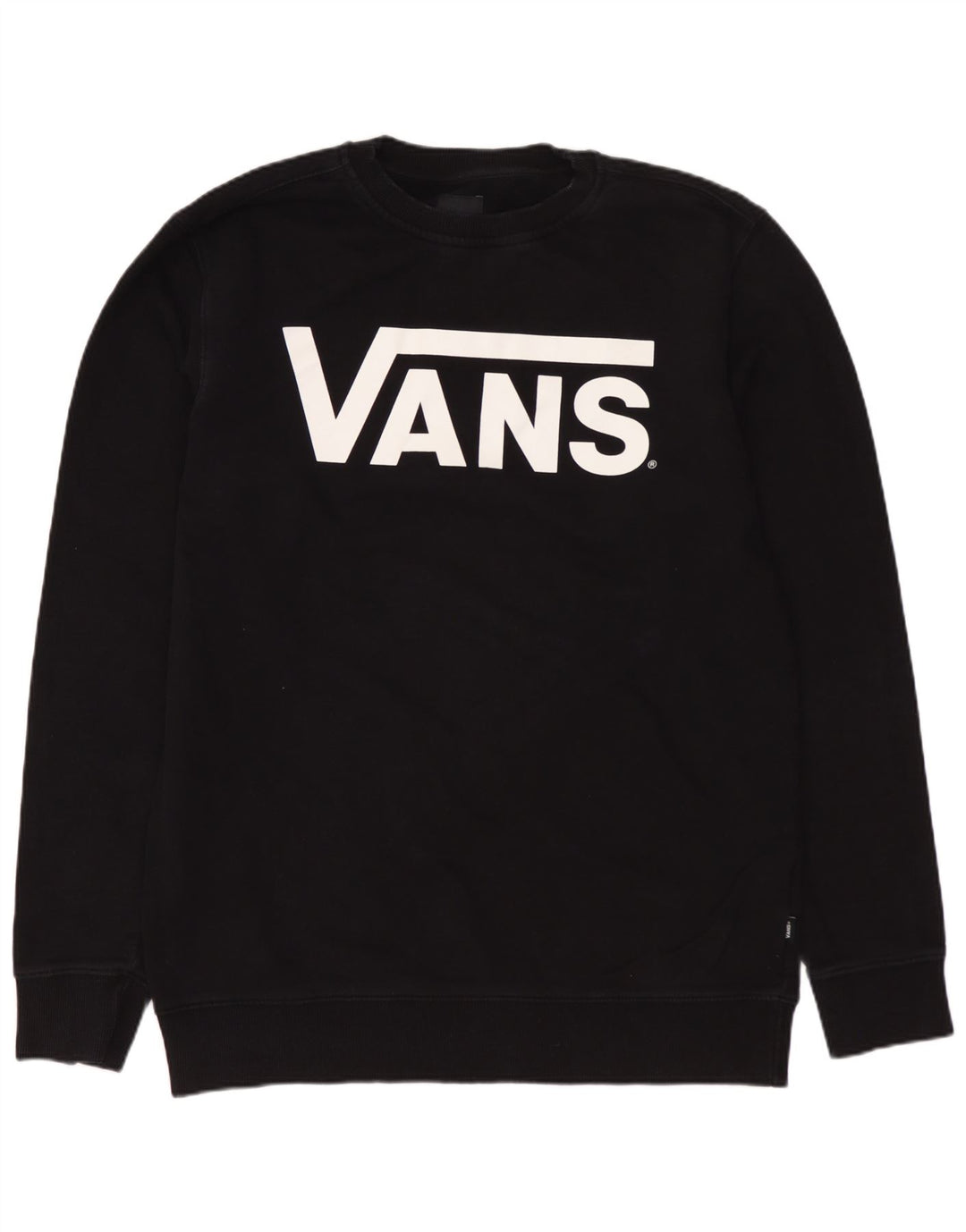 VANS Grafisk sweatshirt til mænd mellem sort bomuld