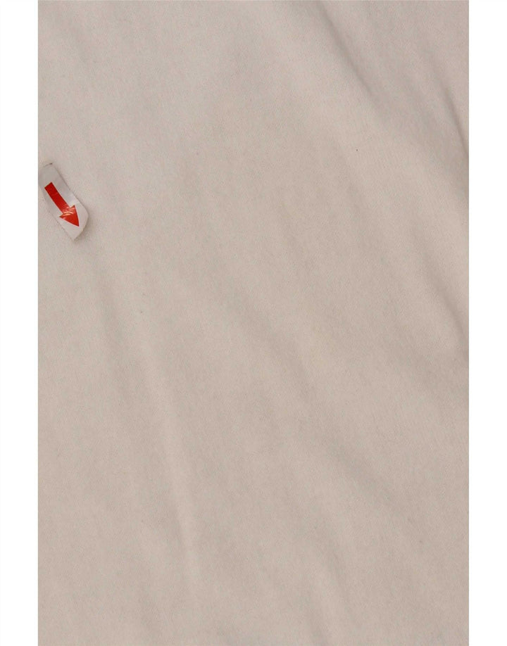 Benetton Dametop Langærmet UK 14 Medium White