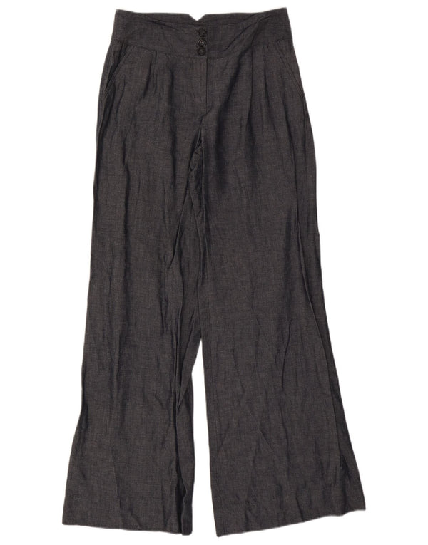 Marks & Spencer Womens Chino Trousers UK 10 Small W27 L32 Navy Blue