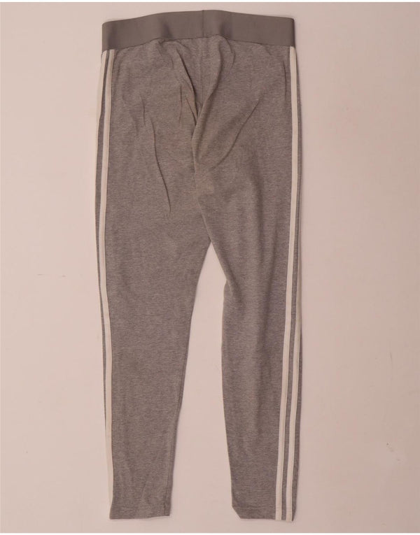Adidas Dame Leggings UK 12/14 Medium Grey