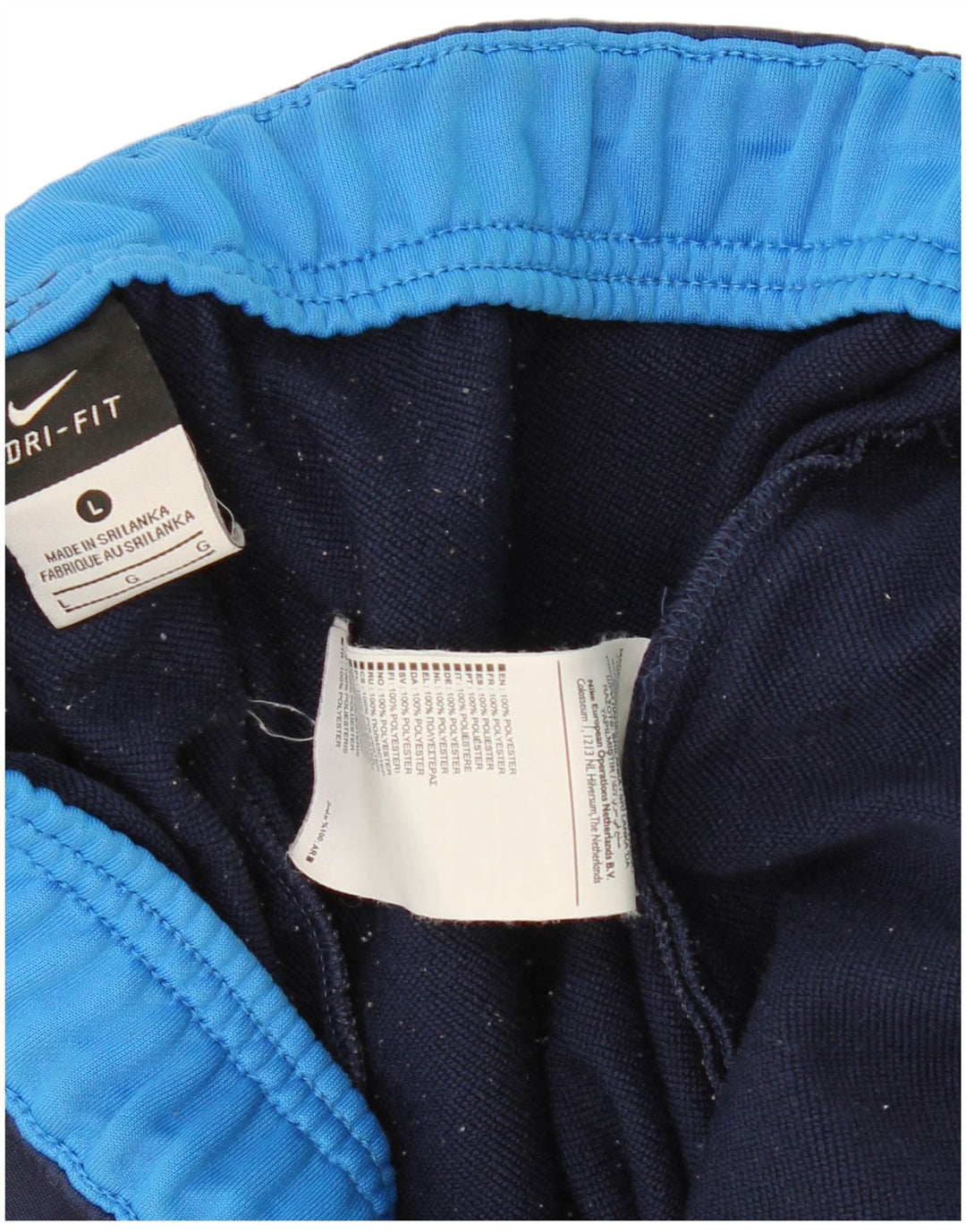 NIKE Dri Fit træningsdragt bukser til mænd, store marineblå polyester