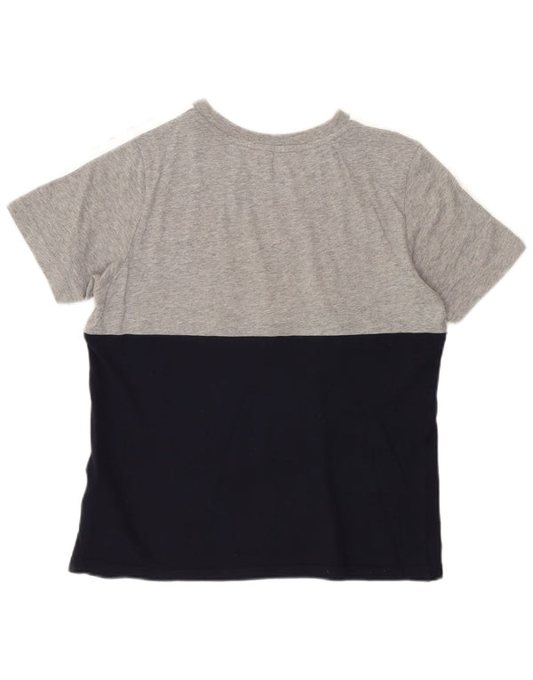 Adidas drenge almindelig grafisk t-shirt top 11-12 år grå farveblok