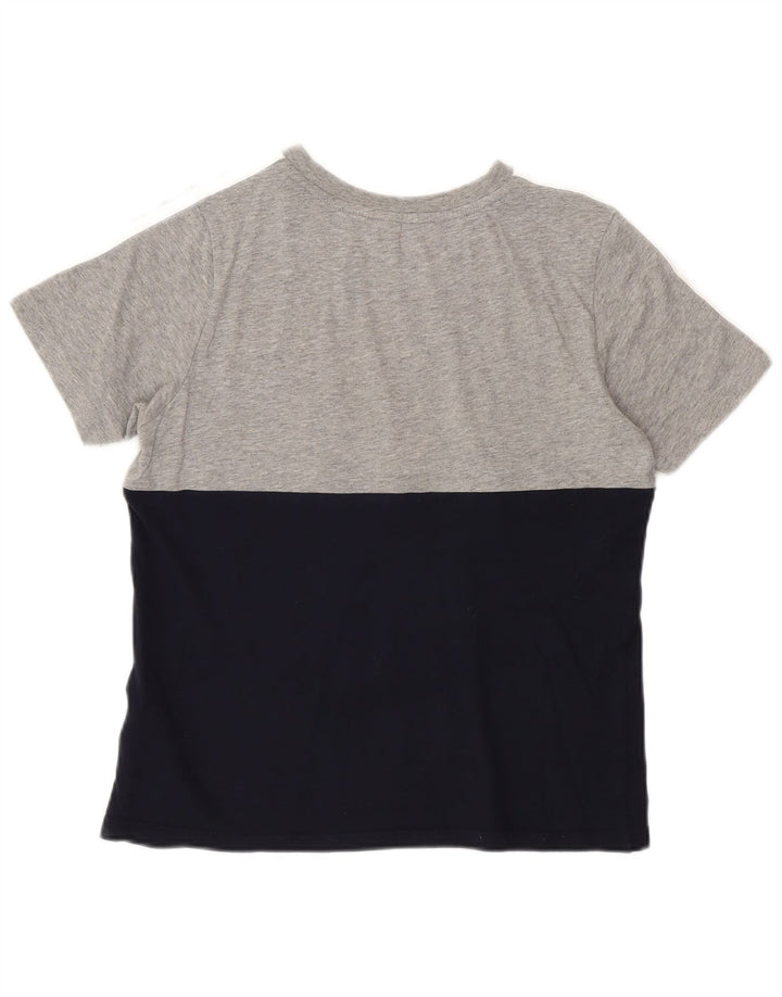 Adidas drenge almindelig grafisk t-shirt top 11-12 år grå farveblok