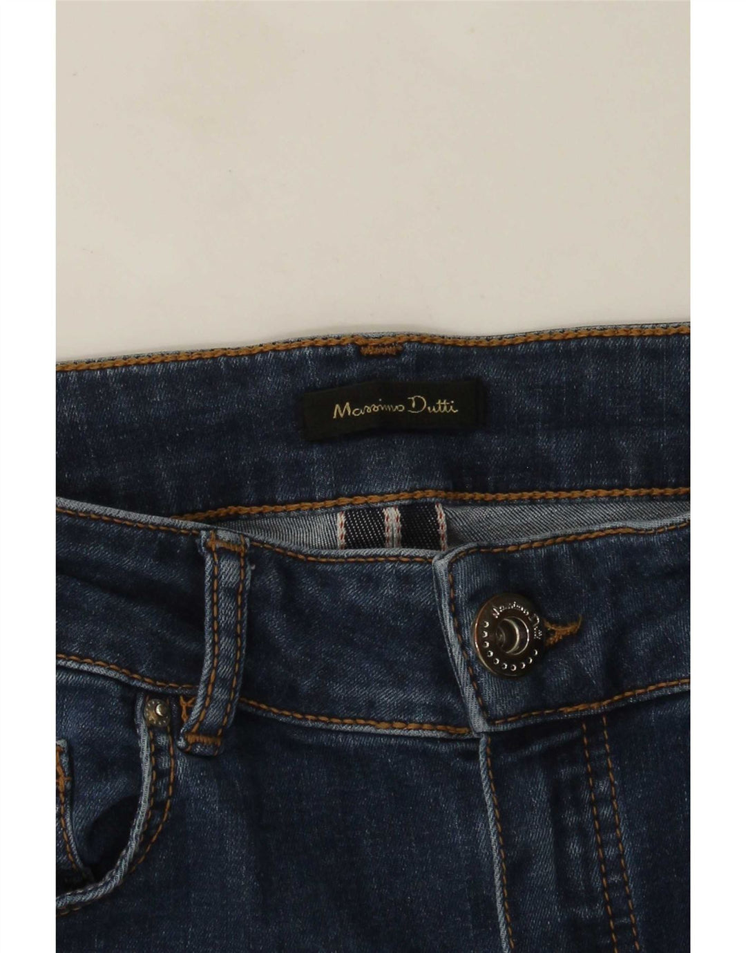 Massimo Dutti Dame Skinny Jeans W28 L29 Blå