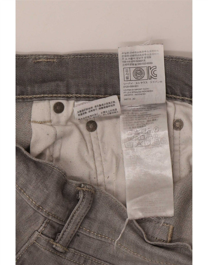 Levi's Herre 511 Slim Jeans W32 L32 Grå Bomuld
