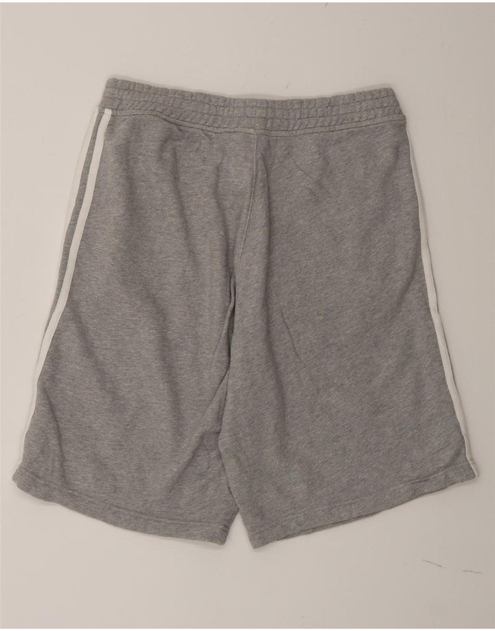 Adidas Sportsshorts til mænd mellemgrå bomuld