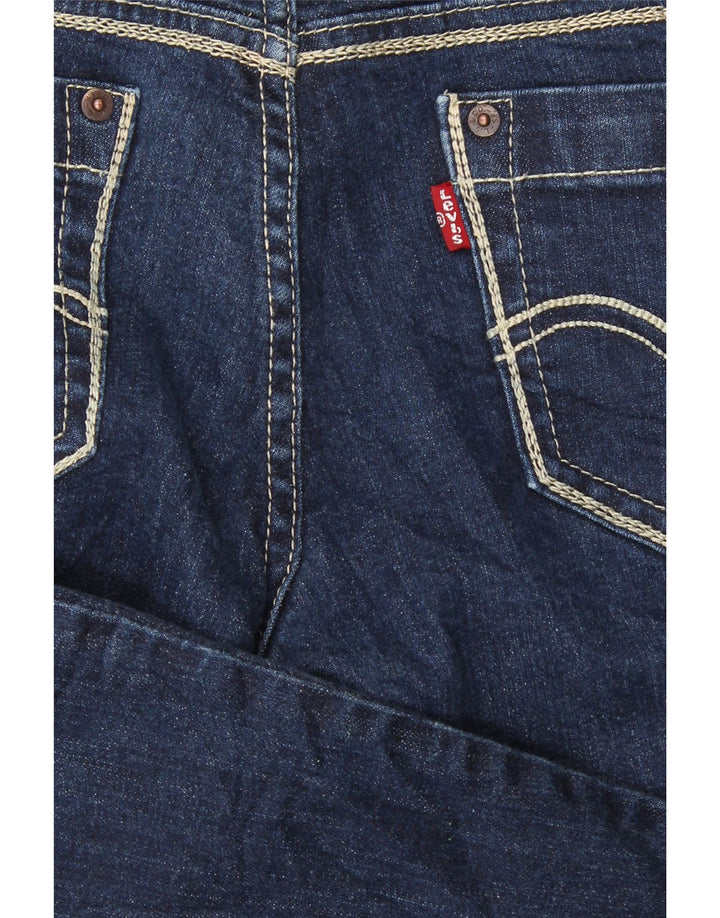 LEVI'S Womens Too Superlow Slim Jeans US 11 Large W30 L32 Blue Cotton Vintage Levi's and Second-Hand Levi's from Messina Hembry 