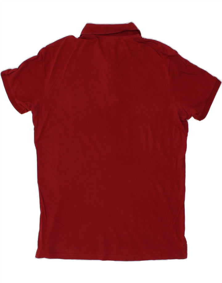 DIADORA Mens Polo Shirt XL Red Vintage Diadora and Second-Hand Diadora from Messina Hembry 