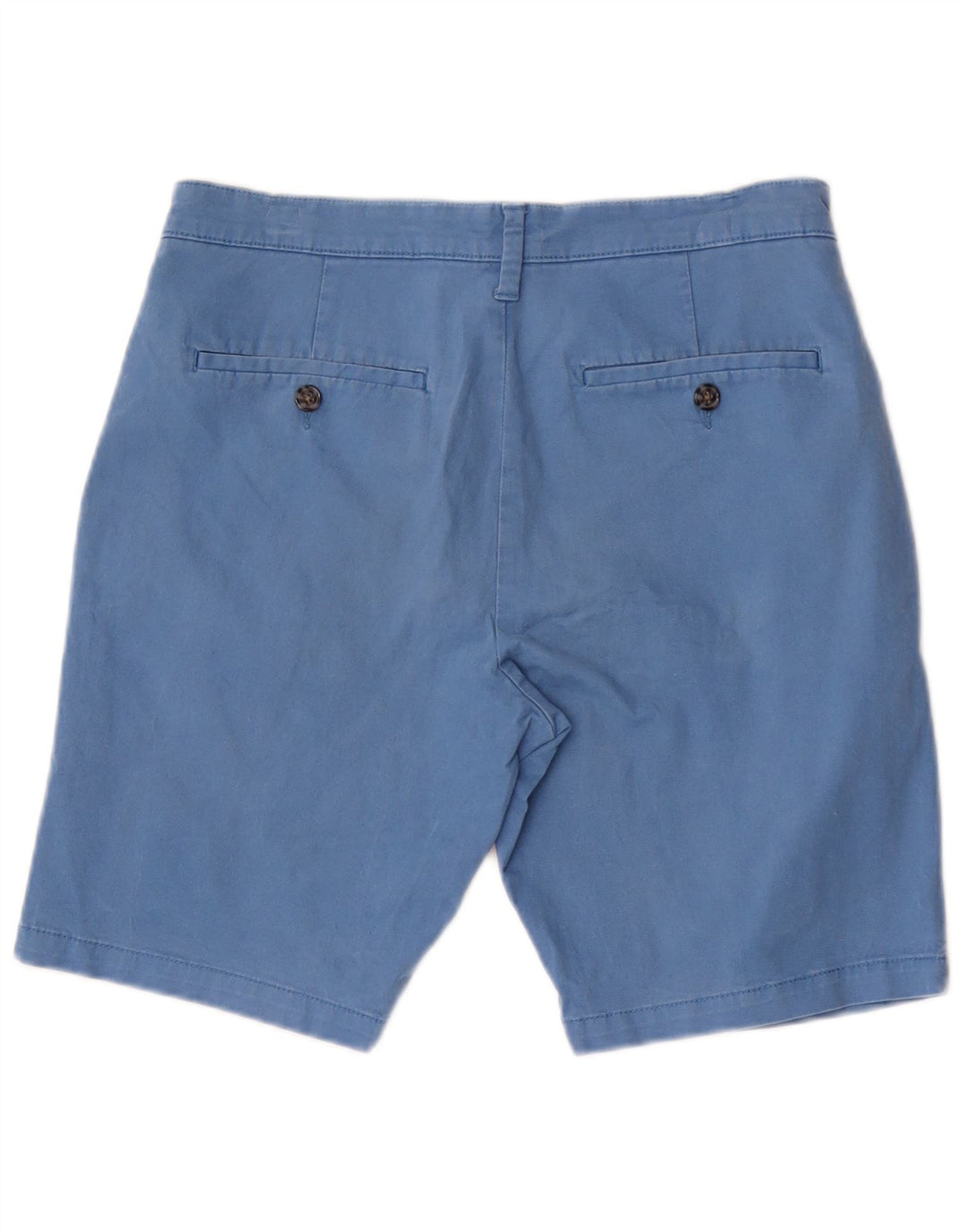 Marks & Spencer Chino Shorts til mænd W30 Medium Blue Bomuld