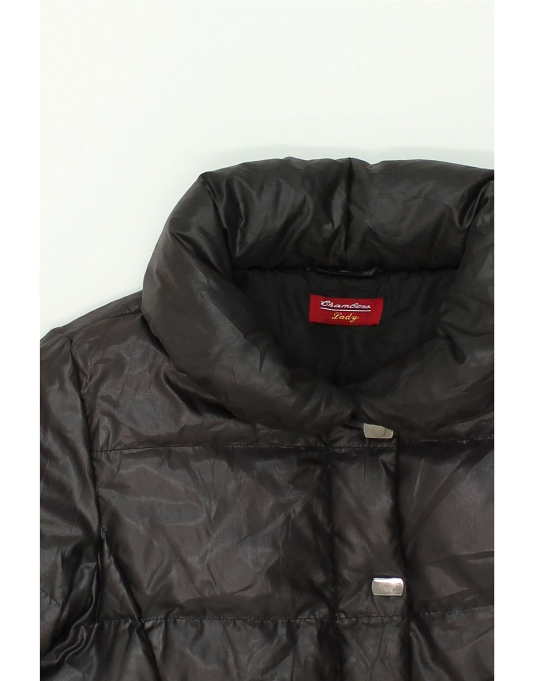 VINTAGE Womens Padded Jacket UK 14 Medium Brown | Vintage Vintage | Thrift | Second-Hand Vintage | Used Clothing | Messina Hembry 