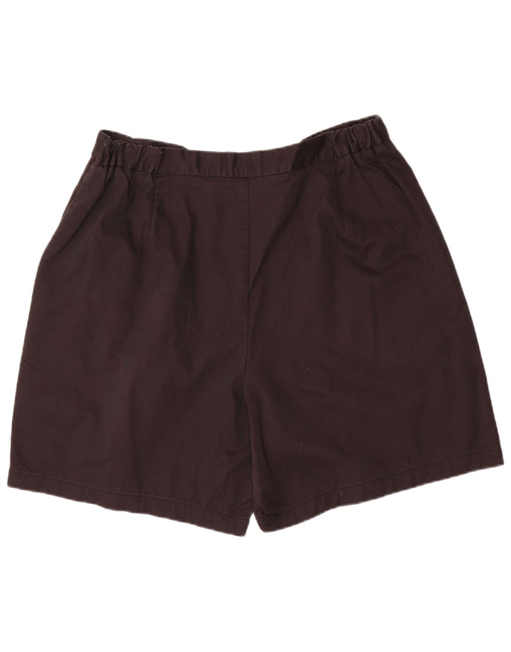 Lee Chino Shorts til kvinder US 18 2XL W34 Sort Bomuld