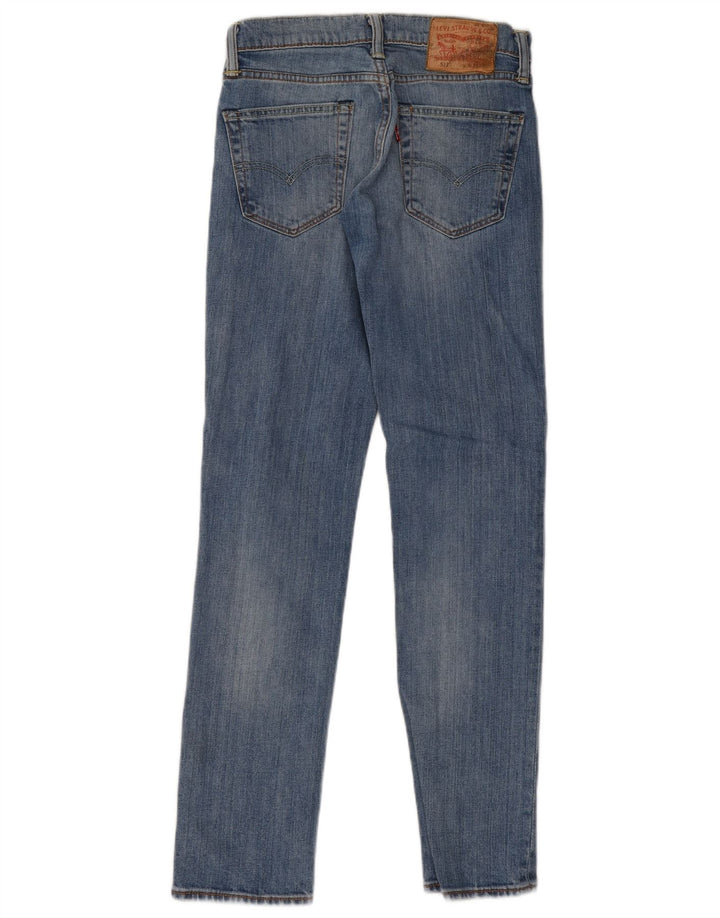 Levi's Herre 511 Slim Jeans W28 L32 Blå Bomuld