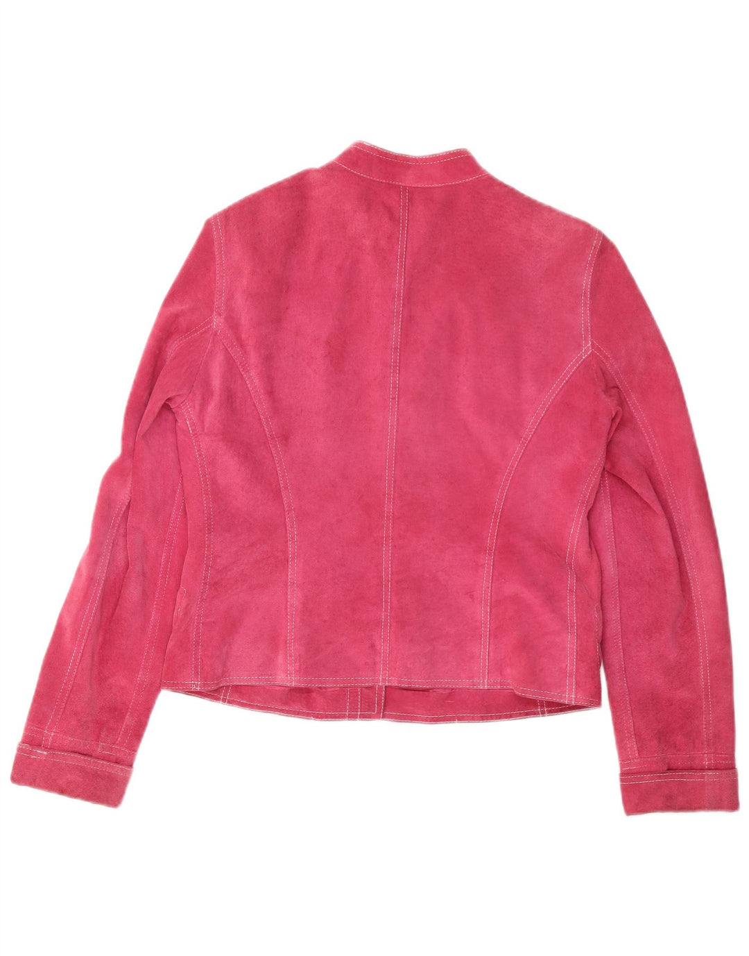 Conbipel Dame Ruskindsjakke IT 46 Large Pink Læder