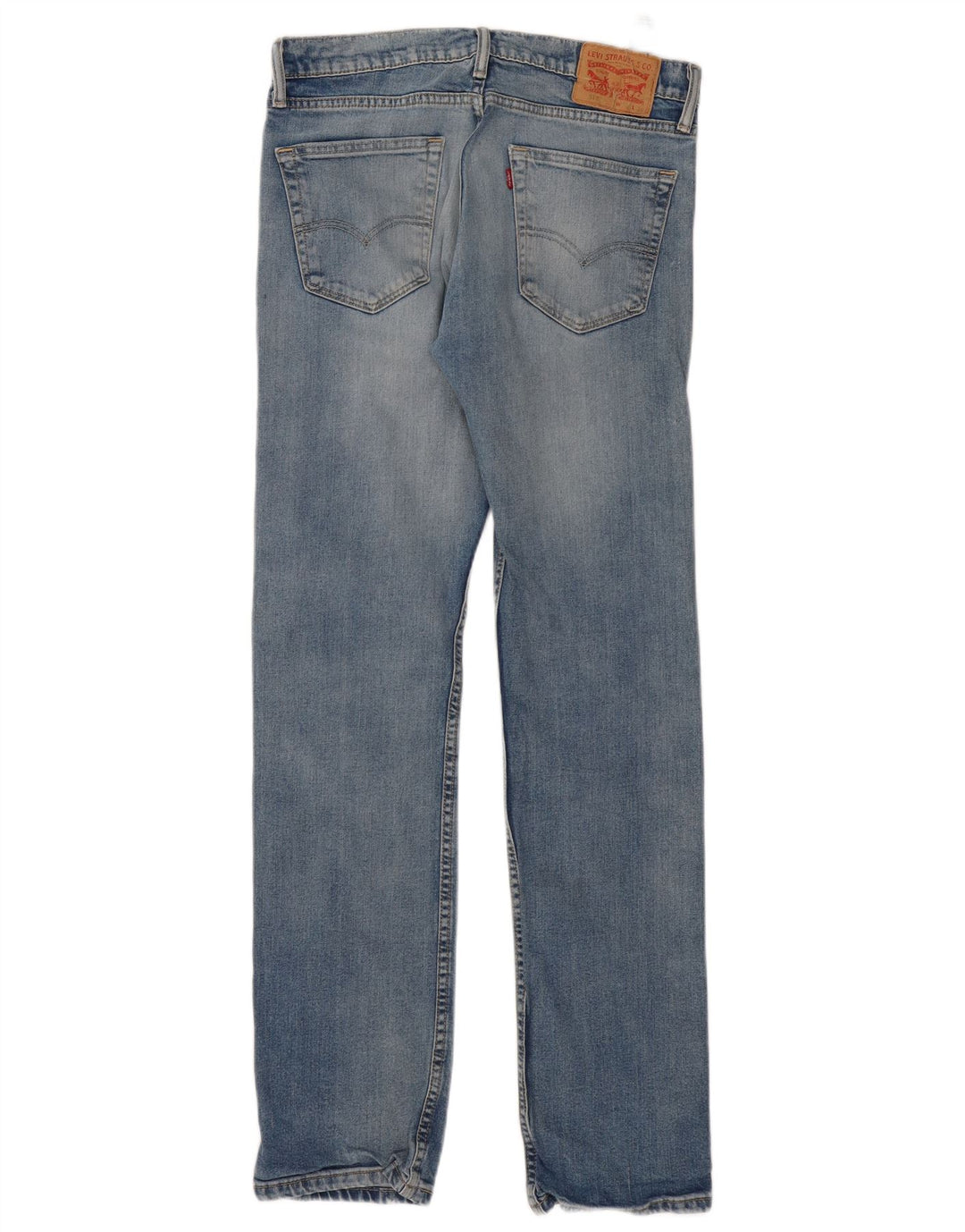 LEVI'S Herre 510 Skinny Jeans W32 L34 Blå Bomuld