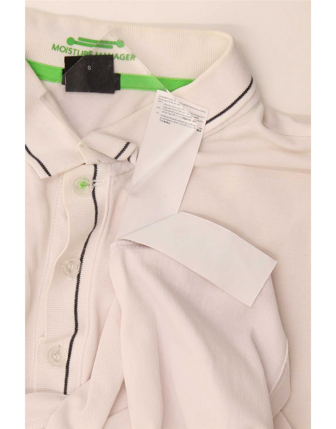 Hugo Boss Herre Polo Shirt Lille Hvid Bomuld