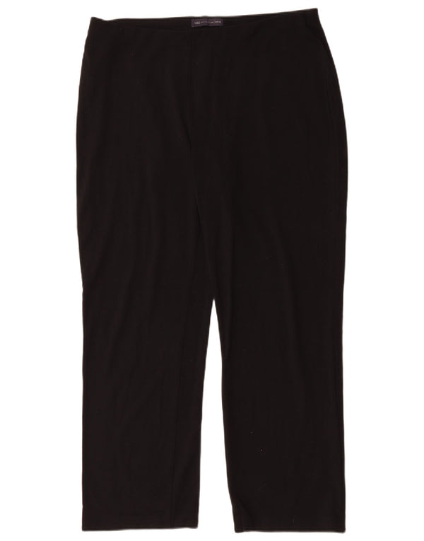 Marks & Spencer Lige fritidsbukser til kvinder UK 16 Large W32 L30 Sort