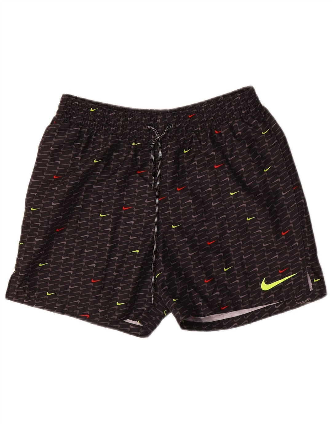 Nike Herre grafiske sportsshorts Små sorte polyester