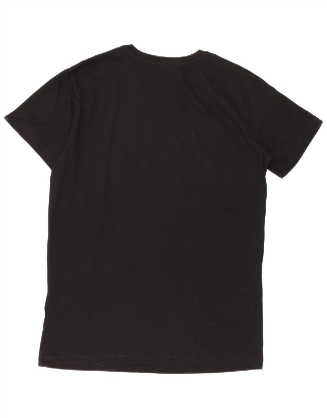 Diesel Herre grafisk T-shirt Top Lille sort bomuld
