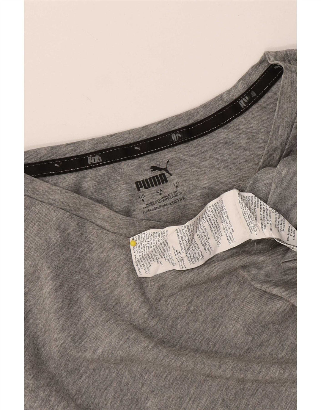 Puma herre T-shirt top lille grå bomuld