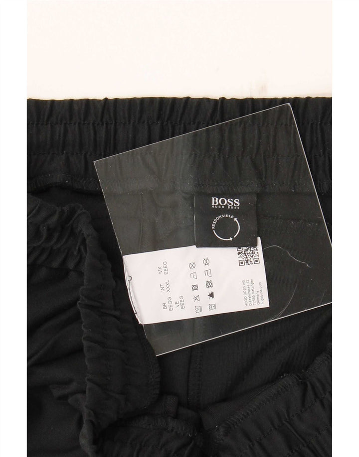 Hugo Boss Herre grafiske svømmeshorts 3XL sort polyester