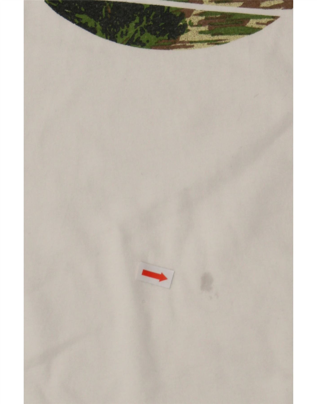 TIMBERLAND Mens Regular Fit Graphic T-Shirt Top Small White Cotton Vintage Timberland and Second-Hand Timberland from Messina Hembry 