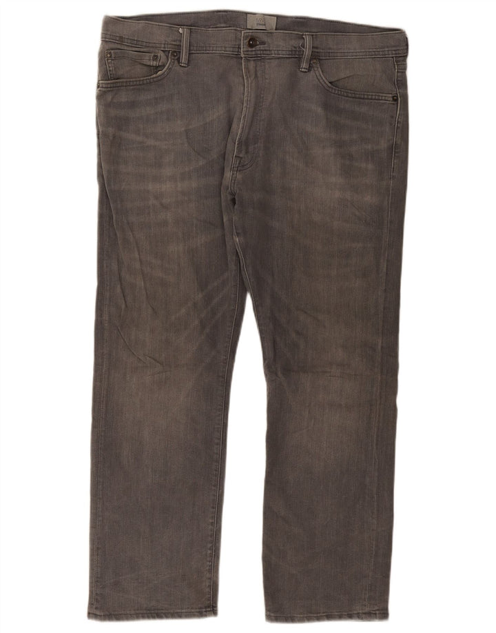 Marks & Spencer Straight Jeans til mænd W40 L29 Grå bomuld