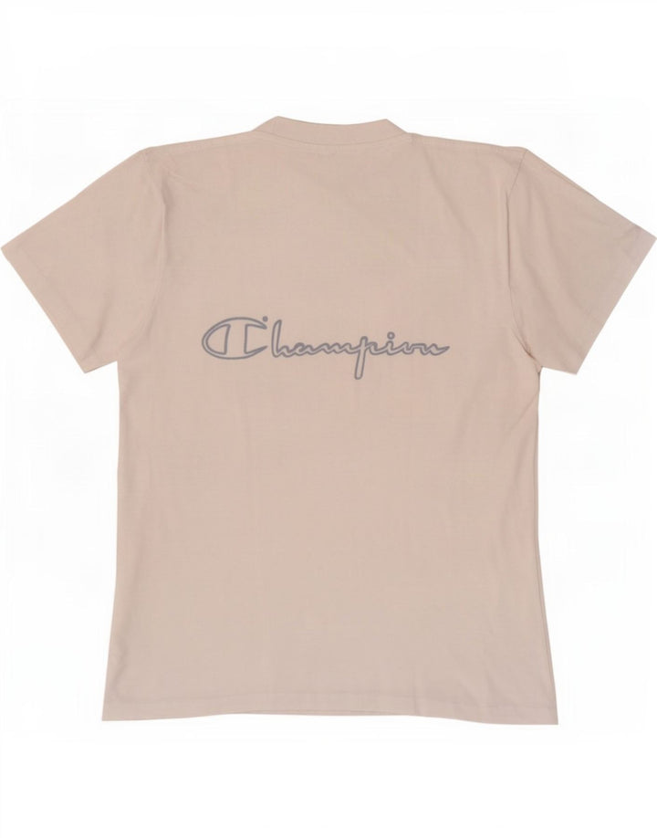 Champion Herre grafisk T-shirt top lille hvid bomuld