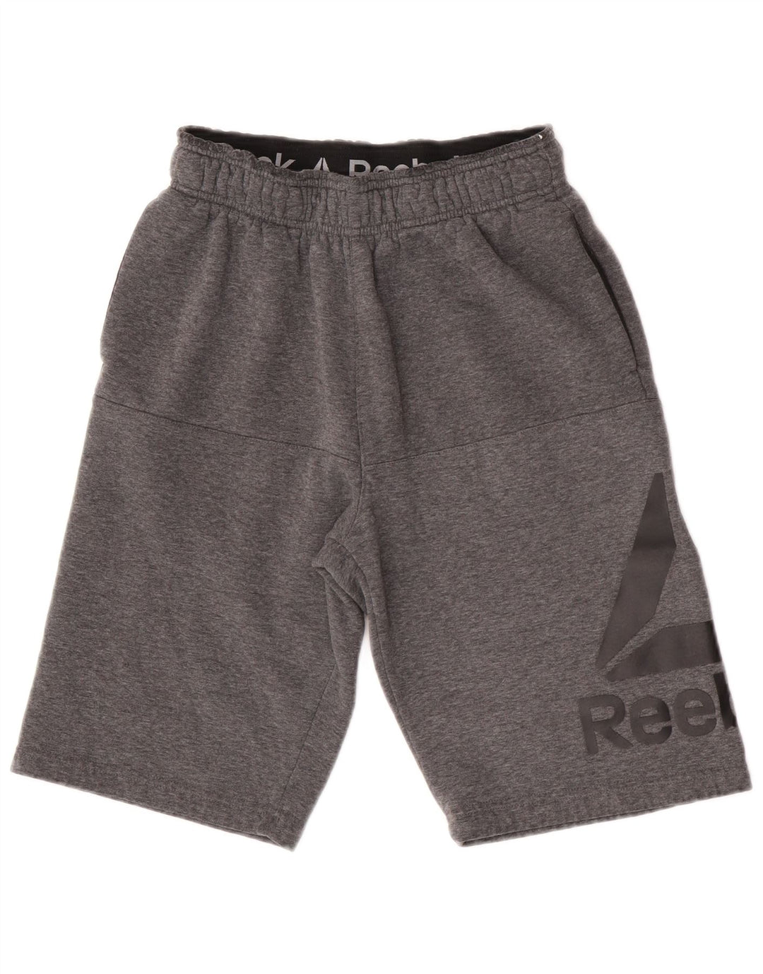Reebok Herre grafiske sportsshorts Små grå bomuld