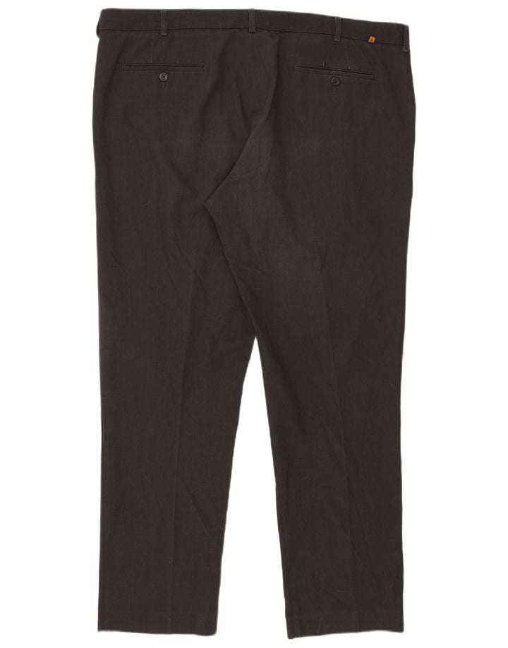 Farah Herre Klassiske Slim Suit Bukser W44 L33 Grå Polyester