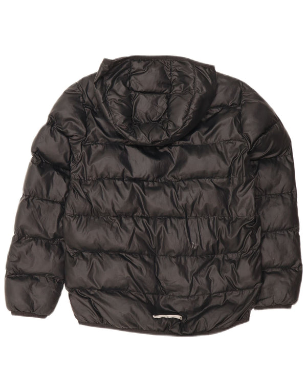 Adidas drenge hættejakke polstret 11-12 år sort polyester