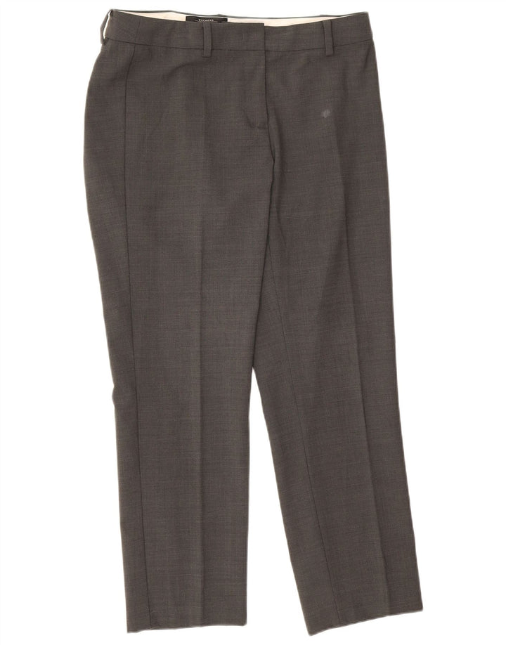 Max Mara Dame Weekend Slim Fit Casual Bukser W26 L26 Grå