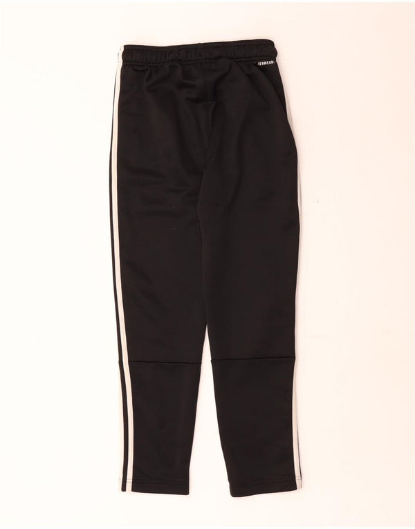Adidas Boys Aeroready Tracksuit Bukser 11-12 år Sort Polyester