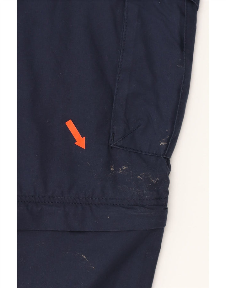 DICKIES Mens Straight Cargo Trousers W38 L30 Navy Blue Cotton Vintage Dickies and Second-Hand Dickies from Messina Hembry 