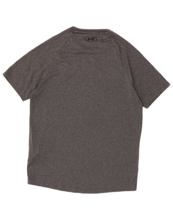 Under Armour Herre T-Shirt Top XS Grå Polyester