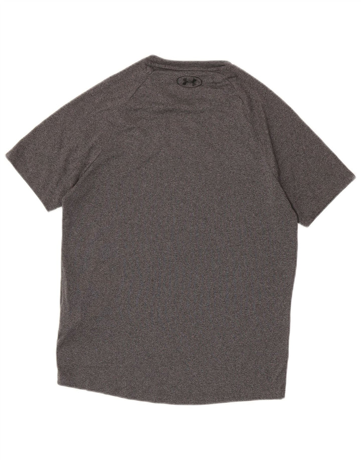 Under Armour Herre T-Shirt Top XS Grå Polyester