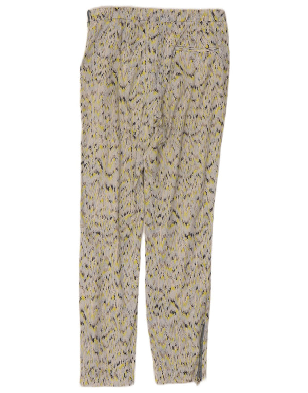 ZARA chinosbukser med abstrakt mønster til kvinder Small W26 L26 Flerfarvet