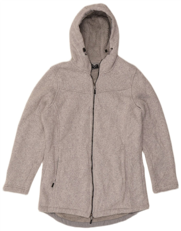 New Balance Dame Hættetrøje Sweater UK 14 Medium Grå Polyester