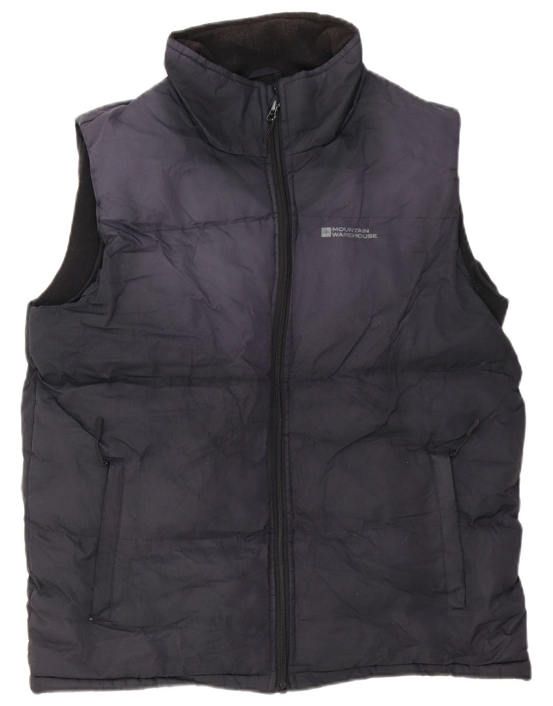 MOUNTAIN WAREHOUSE Herre Polstret Gilet UK 38 Medium Navy Blue Polyester