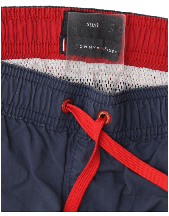Tommy Hilfiger Herre Slim Fit svømmeshorts Medium Blue Colourblock