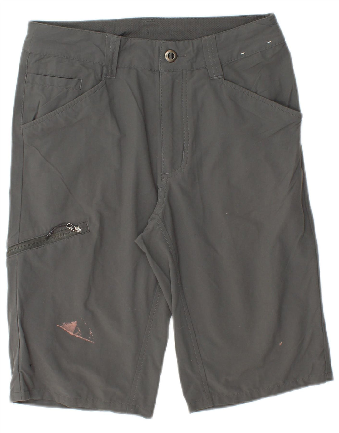 PATAGONIA Herre Cargo Shorts W28 Små Grå Nylon