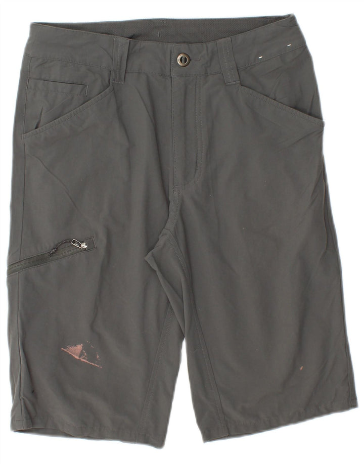 PATAGONIA Herre Cargo Shorts W28 Små Grå Nylon
