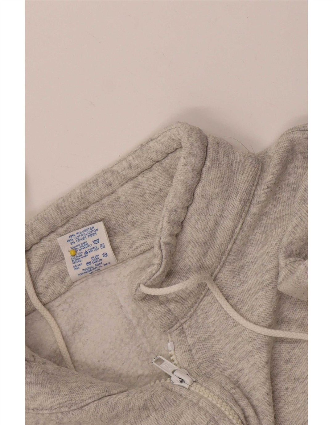 Jerzees Sweatshirt med lynlås til damer EU 46 XL Grå Flecked