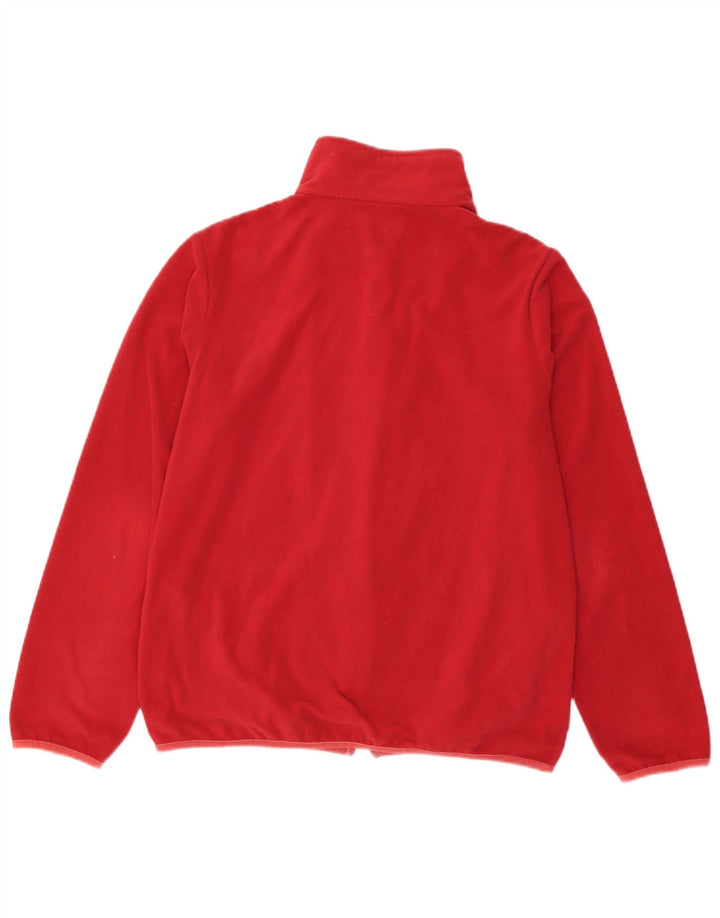 Kappa Herre Fleecejakke UK 36 Lille Rød Polyester