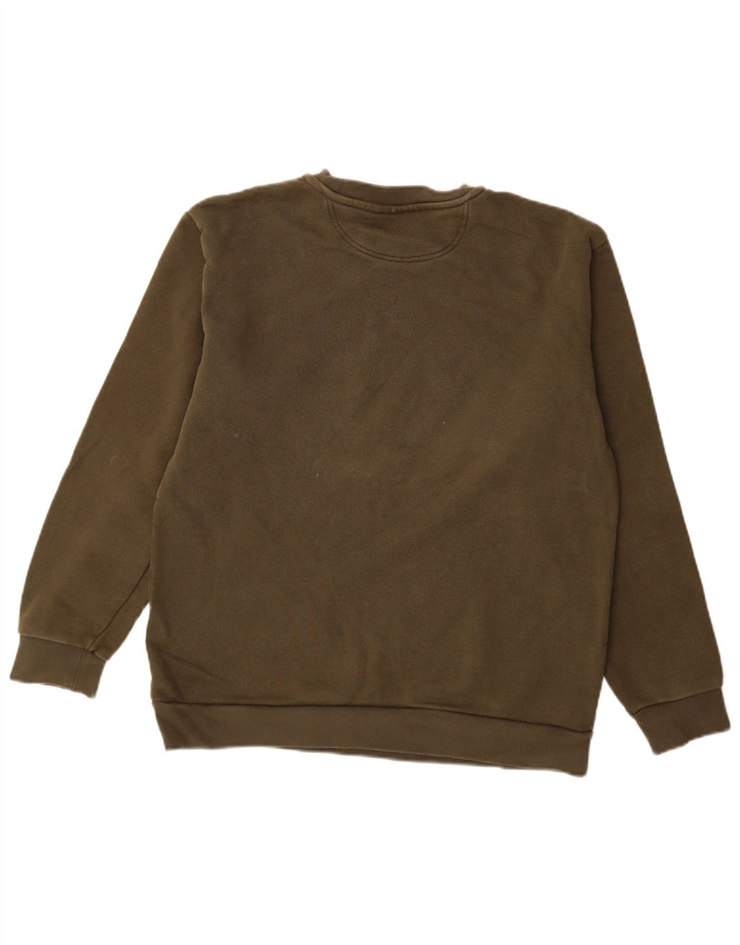 ADIDAS Grafisk sweatshirt til mænd Medium Khaki Bomuld